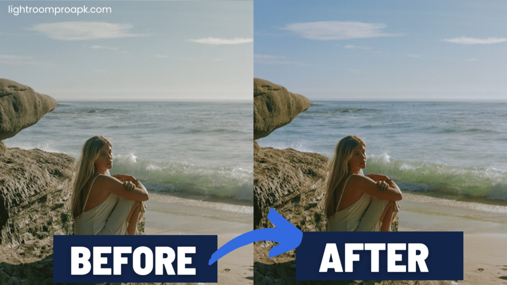Before and After lightroom mod